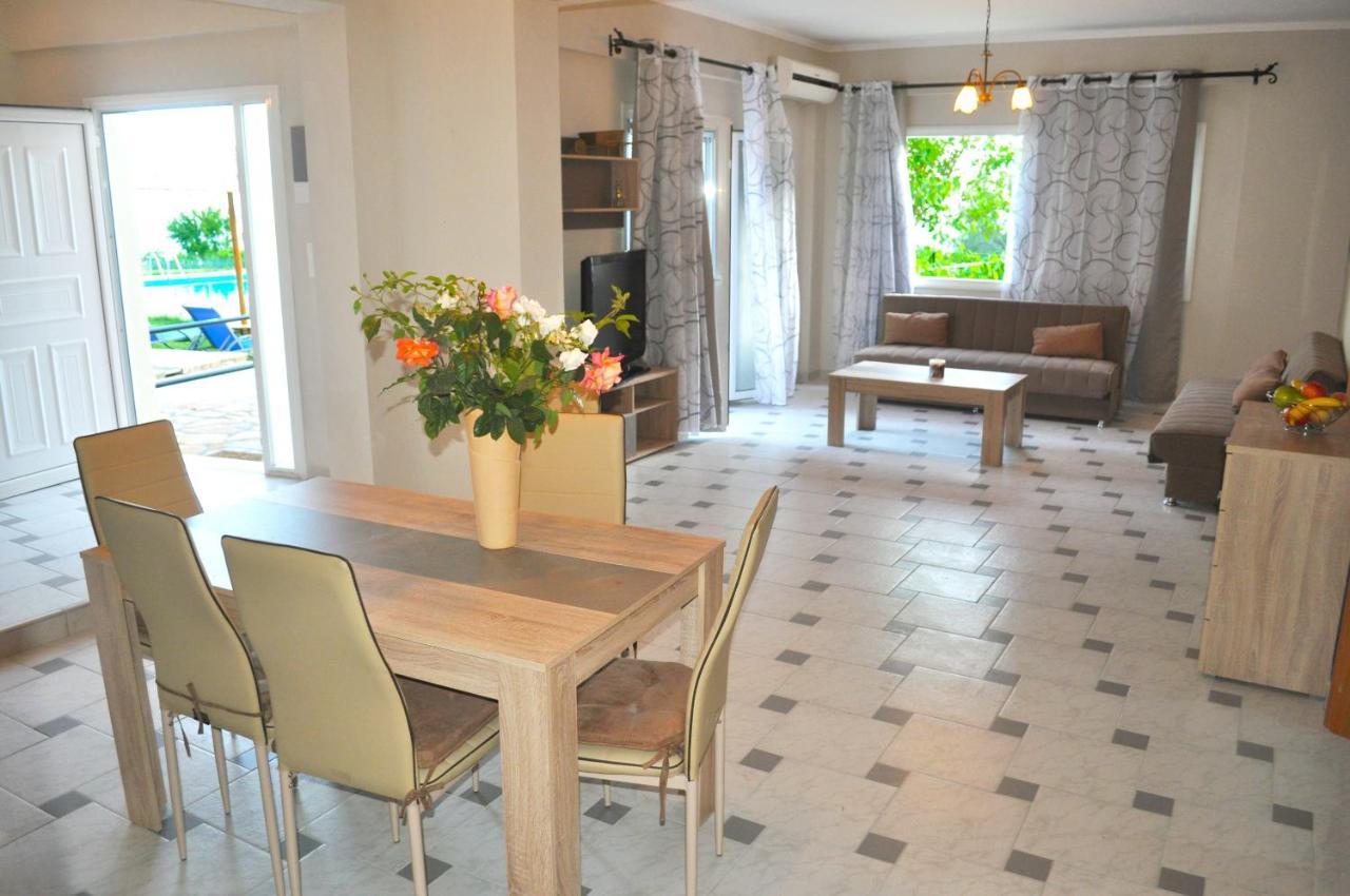 Large Apartment By The Pool - Pelekas Beach, Corfu Exterior foto